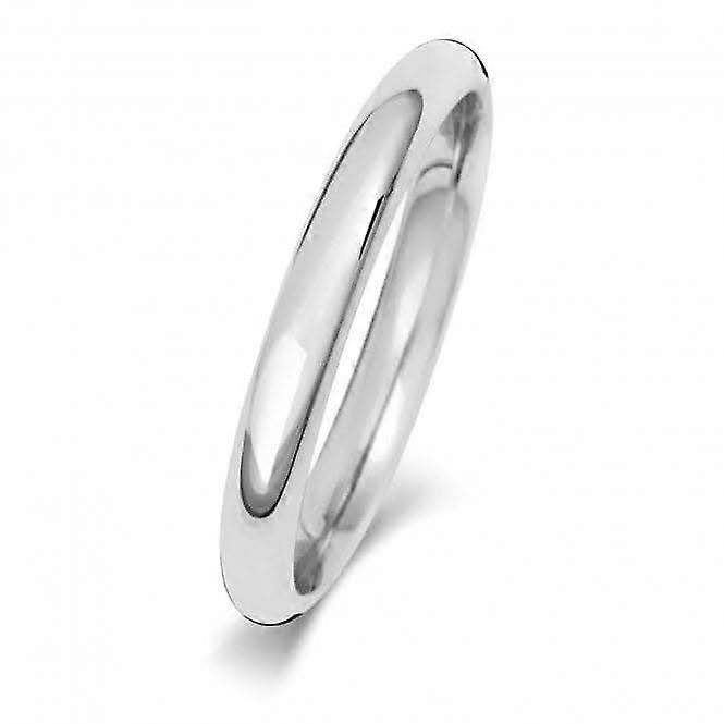 Wedding Band Platinum Trad Court 2.5mm-1.15 Wedding Ring WP162L