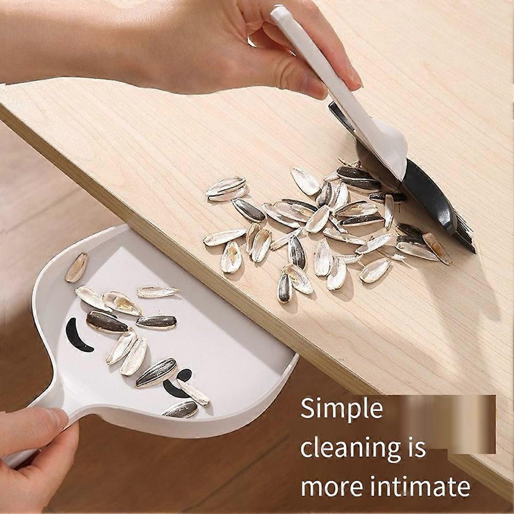 Desktop Cleaning Mini Broom Set Keyboard Cleaning Brush B