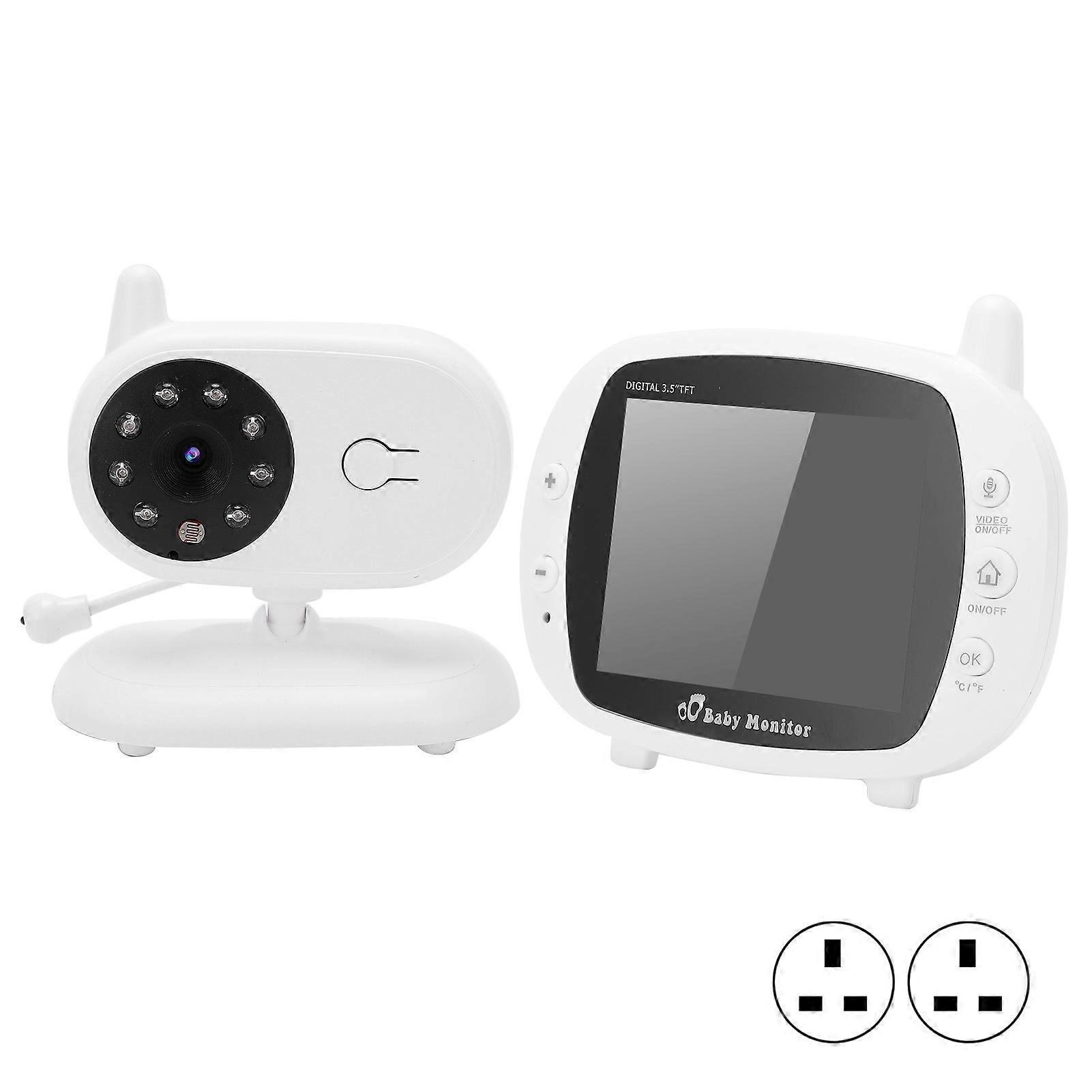 HD Baby Monitor - 2-Way o, Οθόνη θερμοκρασίας, Νυχτερινή όραση, Ρύθμιση πολλαπλών καμερών