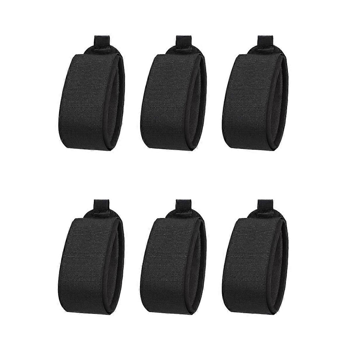 6PCS Ski Fastener Straps Adjustable,Ski Straps for Carrying,Ski Bands Tapes with Protector Pads,for