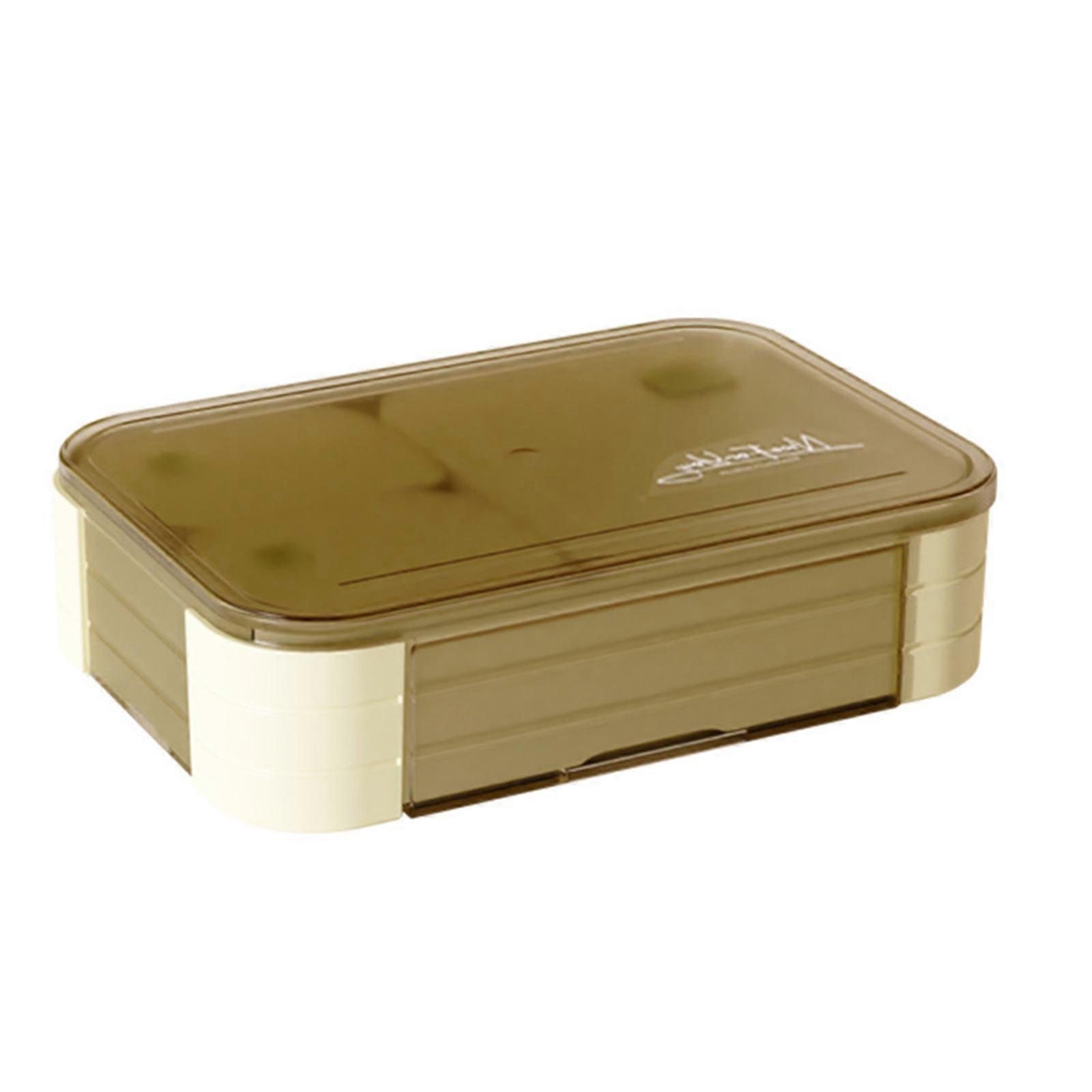 Functional Adult Bentos Lunch Box Leak proof Bentos Box with 3 Compartments For Work And Travel Microwave Friendly