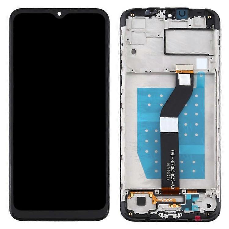 Compatible pour Motorola Moto G8 Power Lite XT2055-2 Grade B Écran LCD et numériseur Ensemble + Pièce de remplacement du cadre (sans Lo