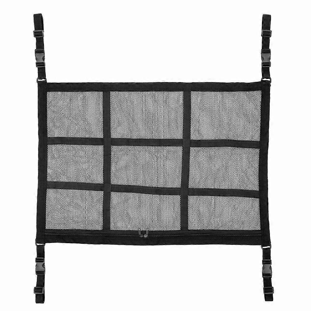 Tragbare Autodecke Lagerung Netz Auto Dach Ladung Netz Mesh Aufbewahrungstasche Campervan