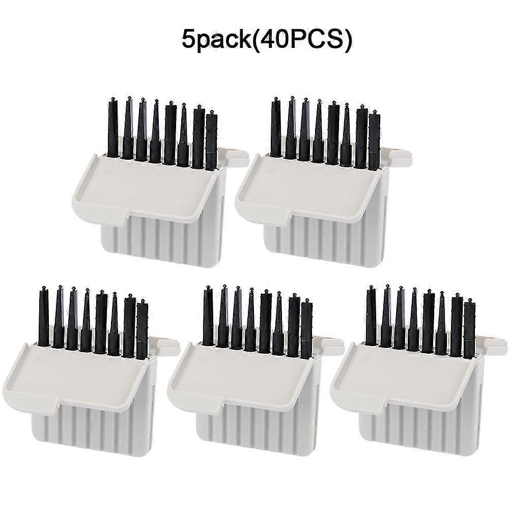 40pcsフォナック補聴器耳垢保護フィルタークリーニングツールアクセサリー補聴器セルストップワックスガードワイドックス、ユニトロン