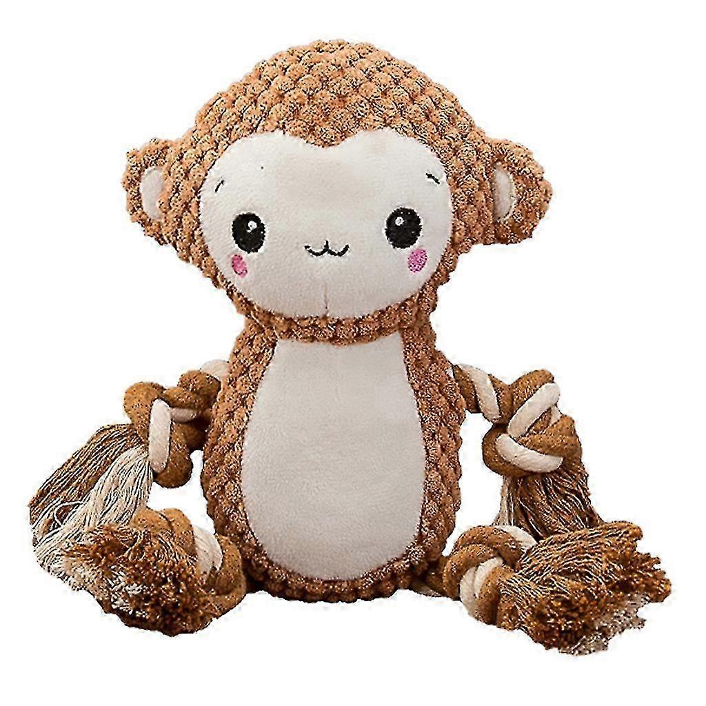 Squeak Dog Toys Interactive Stuffed Plush Chew Toy For Small To Large Dogs