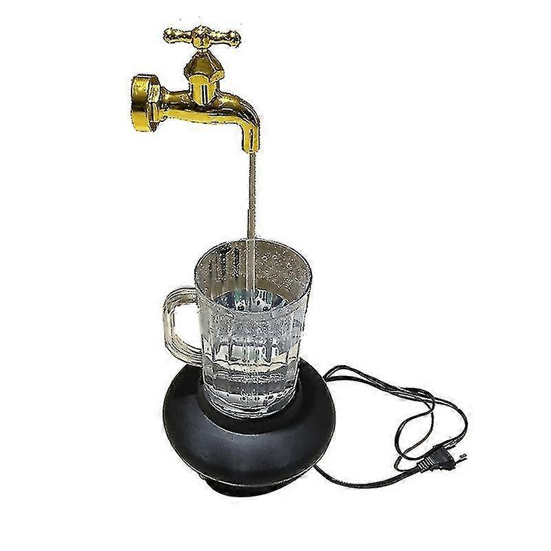 Magic Color Changing Faucet Mugg - Bordsskiva Fontäner Hemmakontor Dekoration Eu Plug (haoyi)--