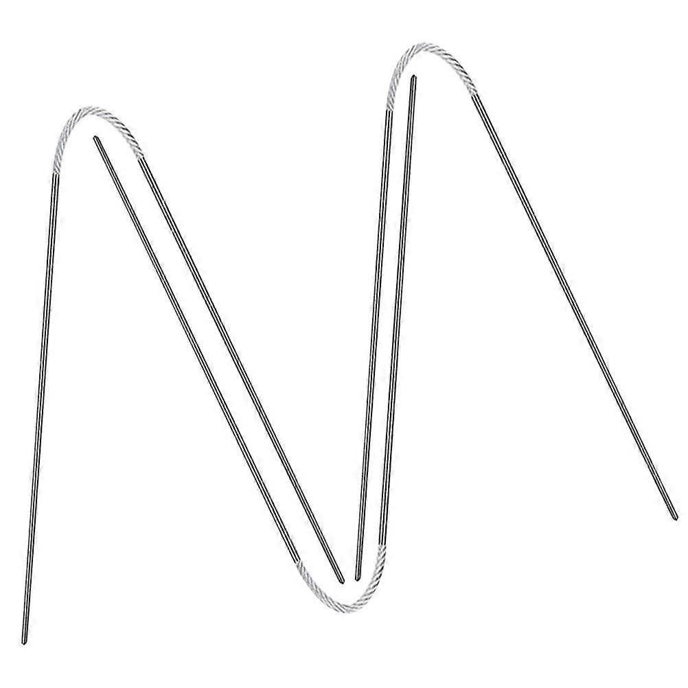 Circular Knitting Needle Set, Metal Designed for Crafting Projects, Beginner Compatible