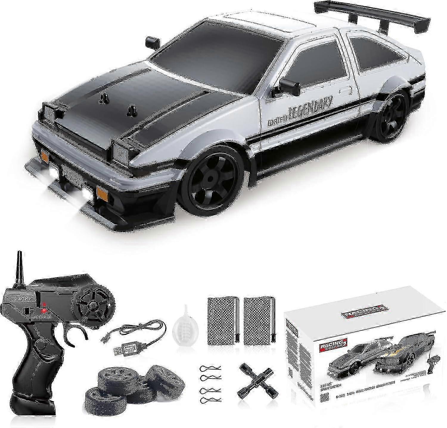 Ae86 1/16 Rc Drift Car High Speed Remote Control Drift Car For Children And Adults
