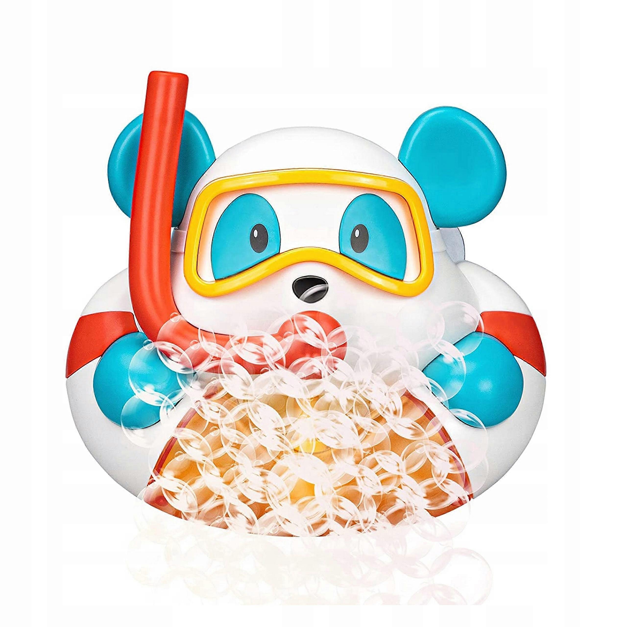 Teddy Bear Machine For Making Foam Bubbles In The Bathtub