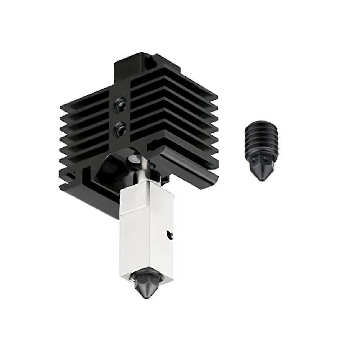 UP to 500C High Temperature Hotend with Plated Copper Heater Block Titanium Heatbreak for Carbon Co