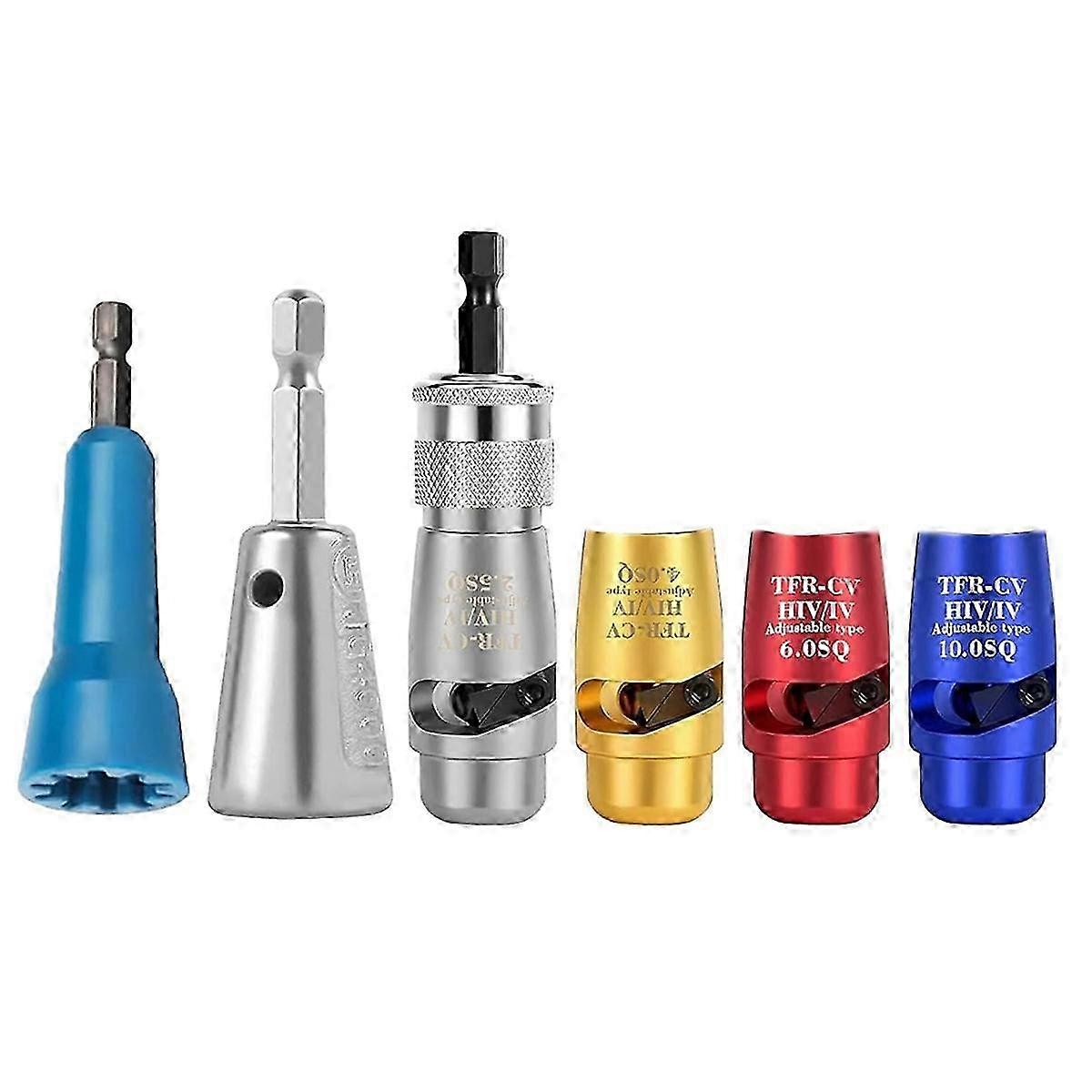 Wire Stripper,Wire Stripping Tool & Wire Twisting Connector, Wire Twister Tool for Drill, Electrical Wire Connectors Kit