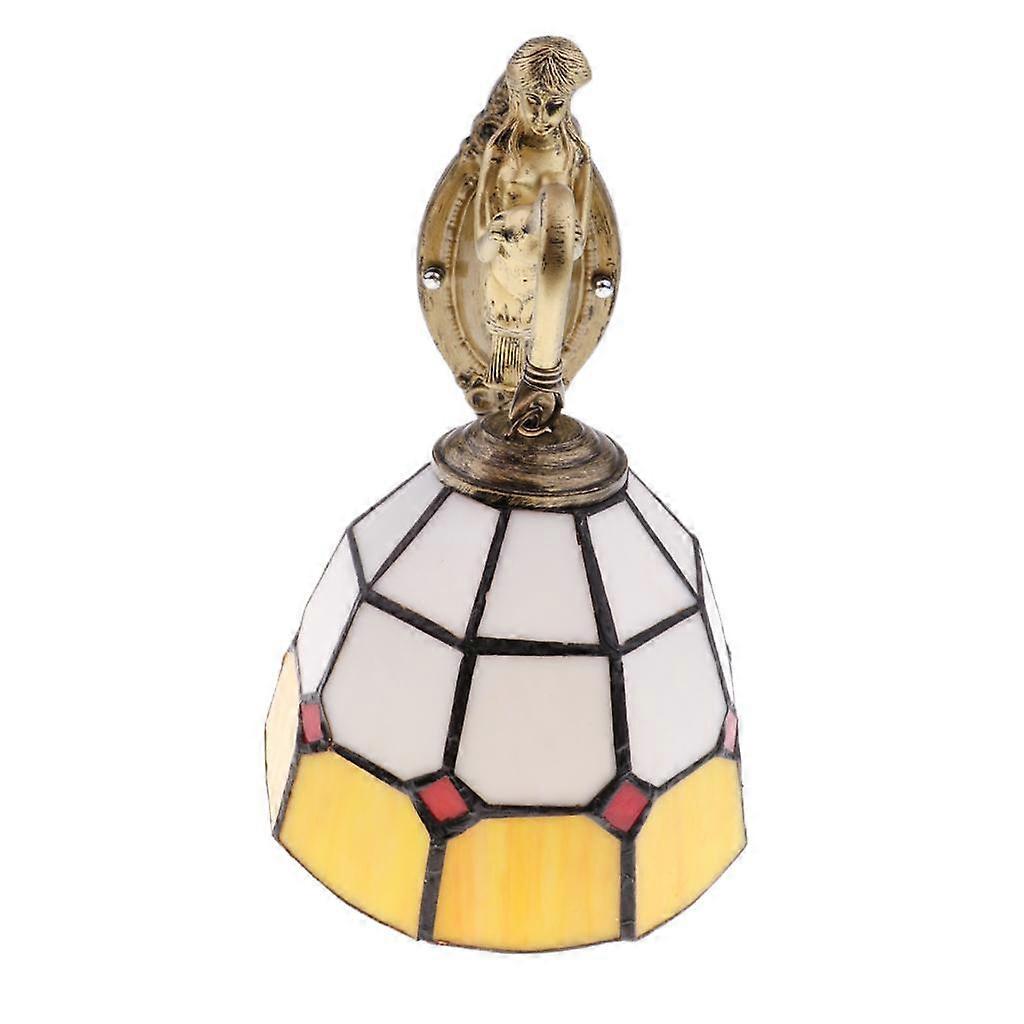 Mediterranean Glass And Hardware Lampshade Wall