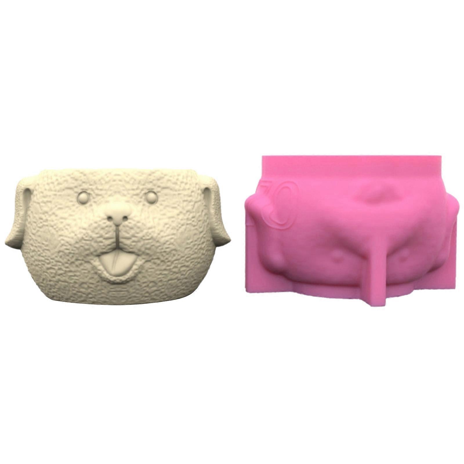 قوالب سيليكون كرافت 3D Flowerpot قالب قوالب ملموسة على شكل قوالب ملموسة قوالب مزهرية DIY مادة سيليكون لصنع يدويا