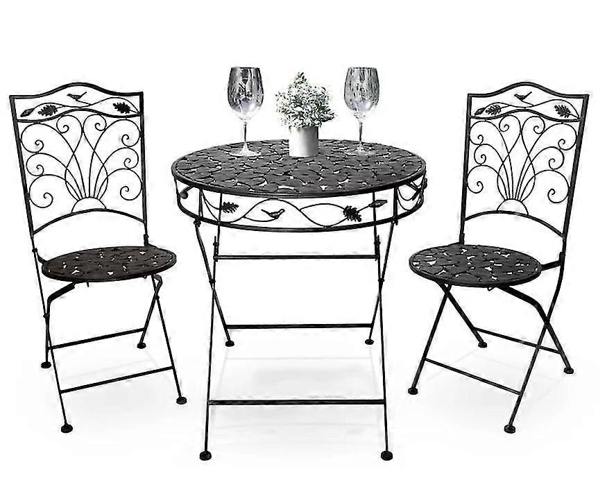 Outdoor Furniture Chair Set Size 28'' Long Bistro Set