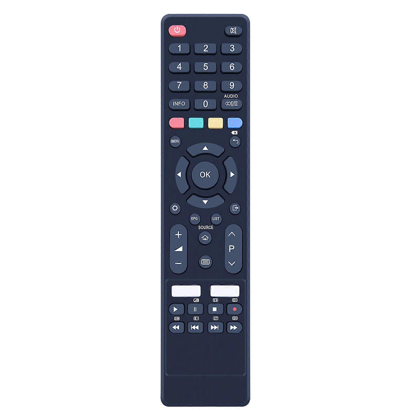 New Remote Control for JVC RM-C3227 LT-40N5105A &BAUHN ATV65UHDS-0319 TV Remote Controller Comfortable Hold Feeling Multicolor