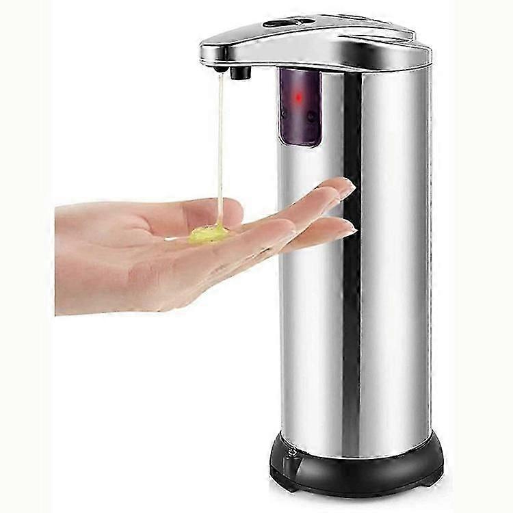 Automatisk tvåldispenser Touchless med vattentät bas, 3 justerbara nivåer Beröringsfri tvåldispenser, utrustad infraröd rörelsesensor Smart Hand Sani
