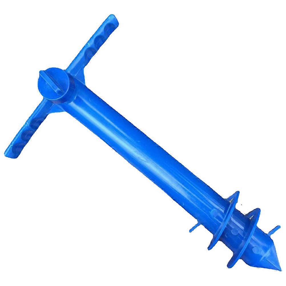 Sturdy Beach Umbrella Base Stand for Garden Outdoor Use – Portable Support Stand for Fishing and Beach Umbrellas – Easy Installation Ground Insert