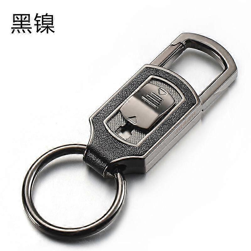 Jobon Men's Business Simplicity High-Grade Metal Waist Hanging Car Key Chain Pendant Key Chain