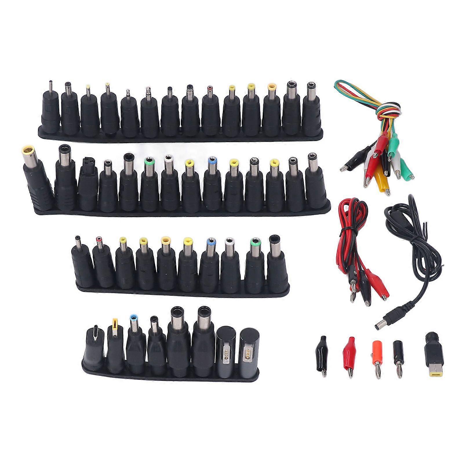 High quality  58-piece set laptop power plug computer repair adapter power DC