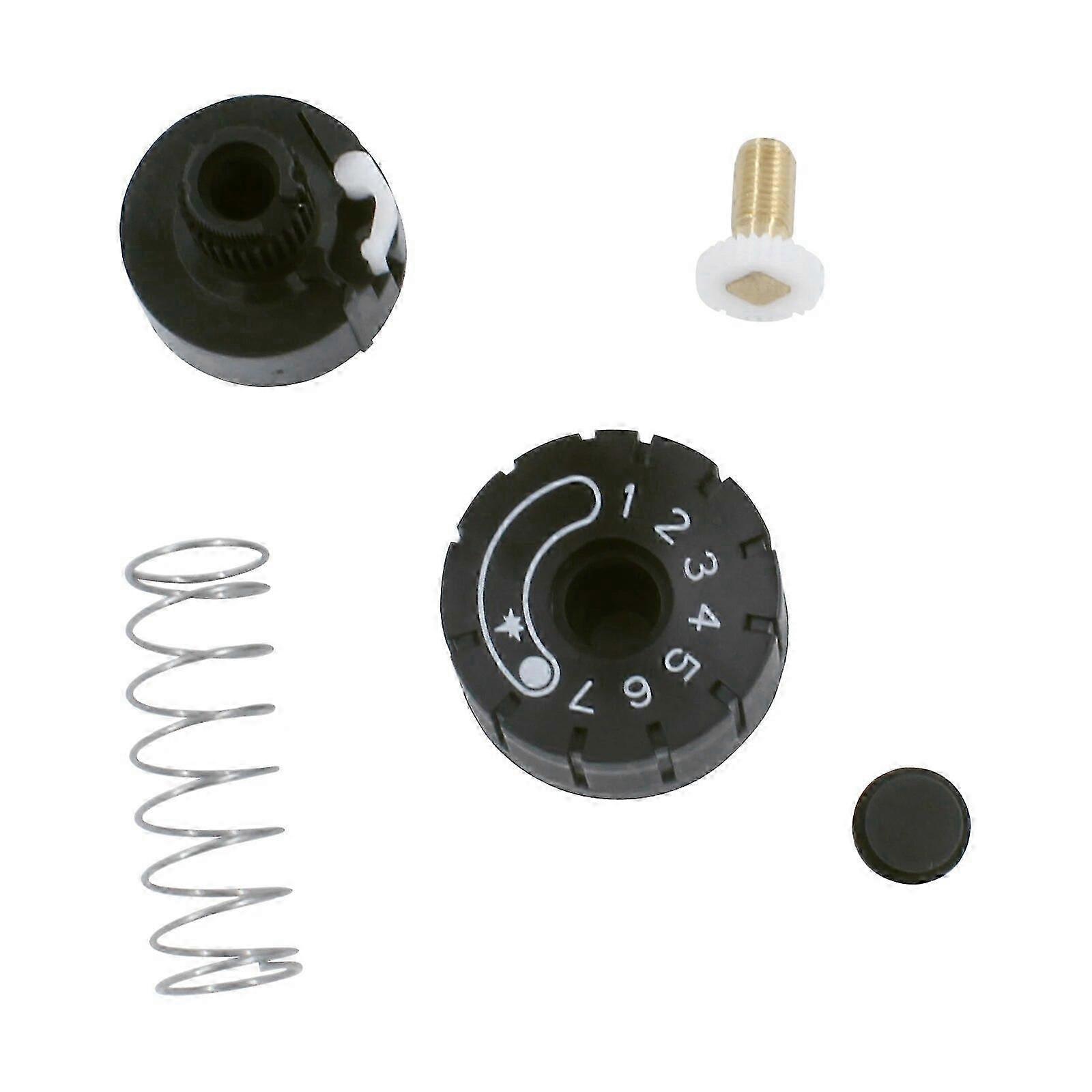 ガスストーブサーモスタットコントロールバルブノブ(継手付き)