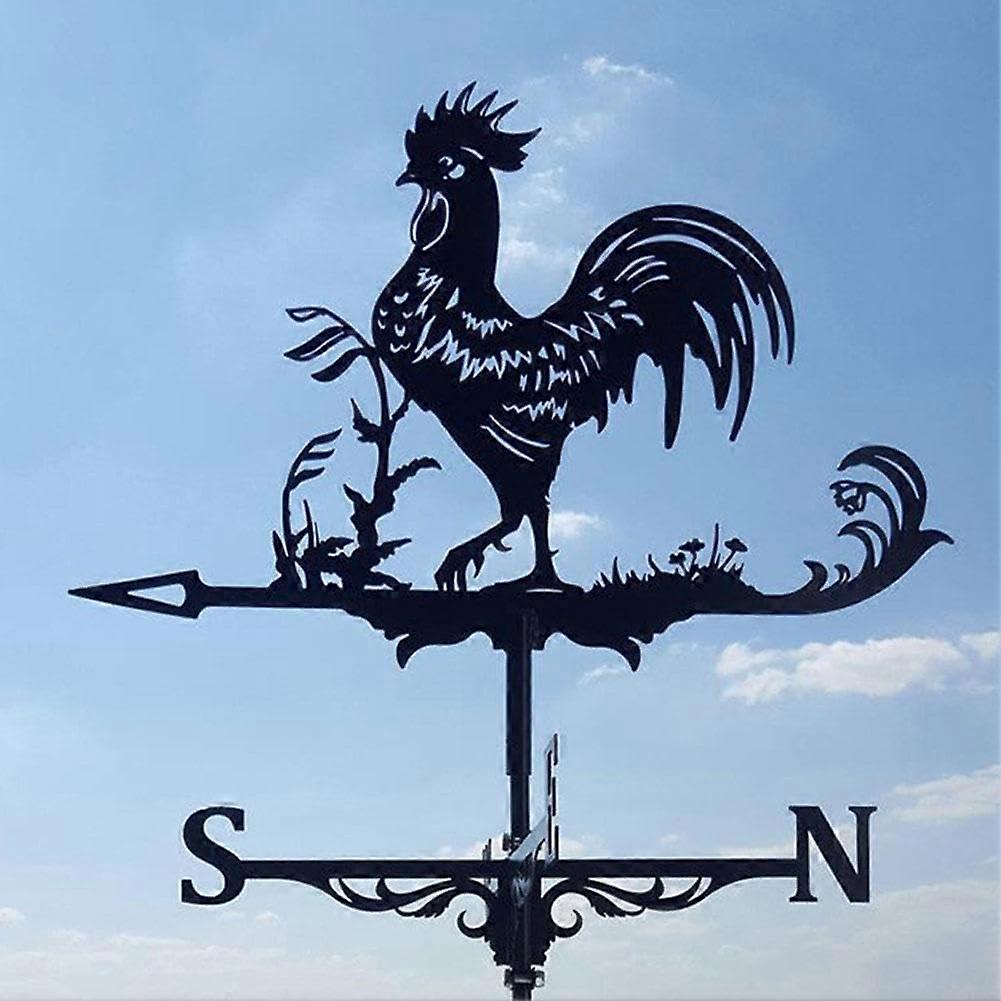 Ανεμοδείκτης ανοξείδωτου με βρύση Weathervane Yard Barn B8w3 Υπόστεγο Collies Garden Decor Φτυάρια Blackb 1 Stpck Ref: 4201