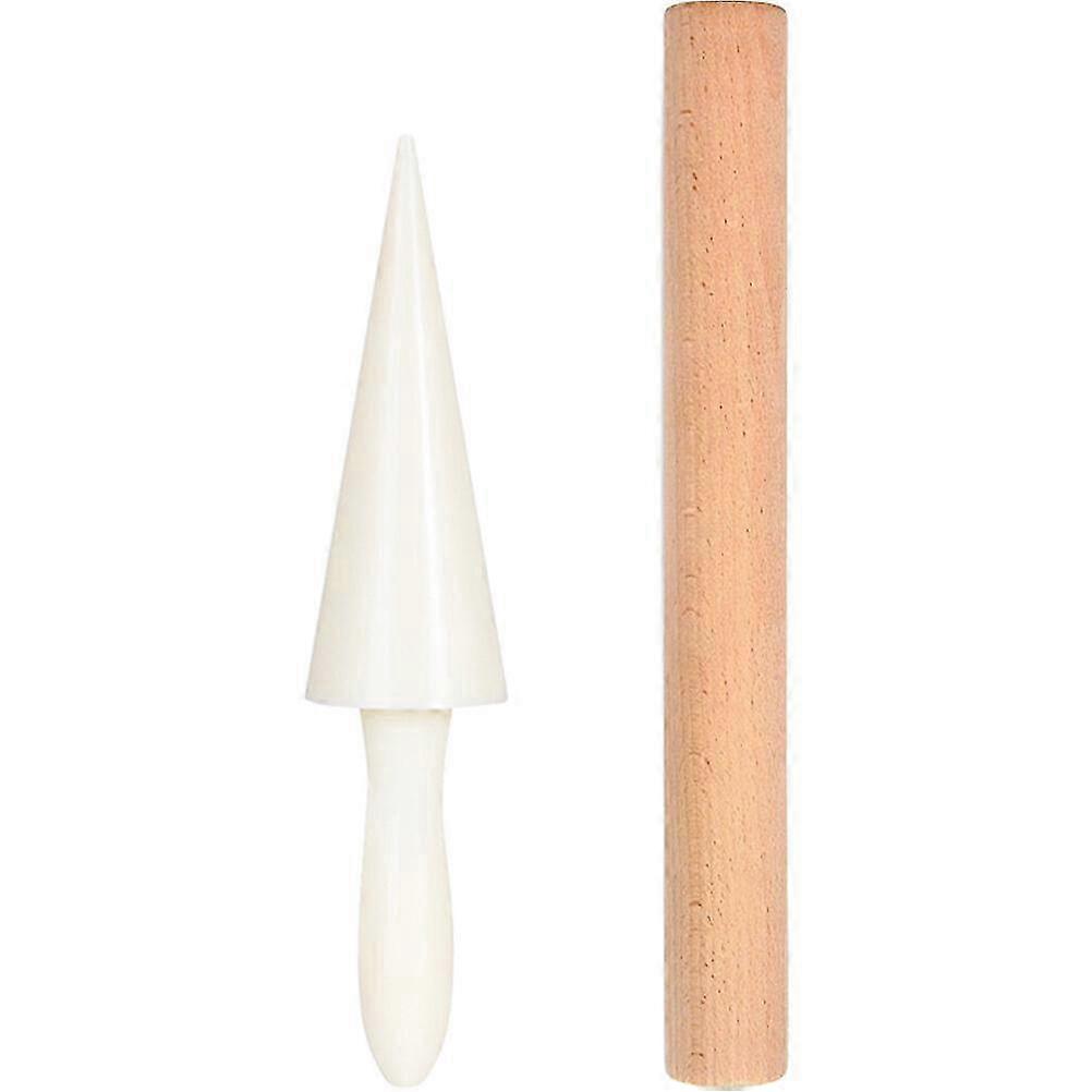 2025 1 Set of Egg Cone Mold Egg Cone Roller Cone Roller Stick Egg Roll Accessory