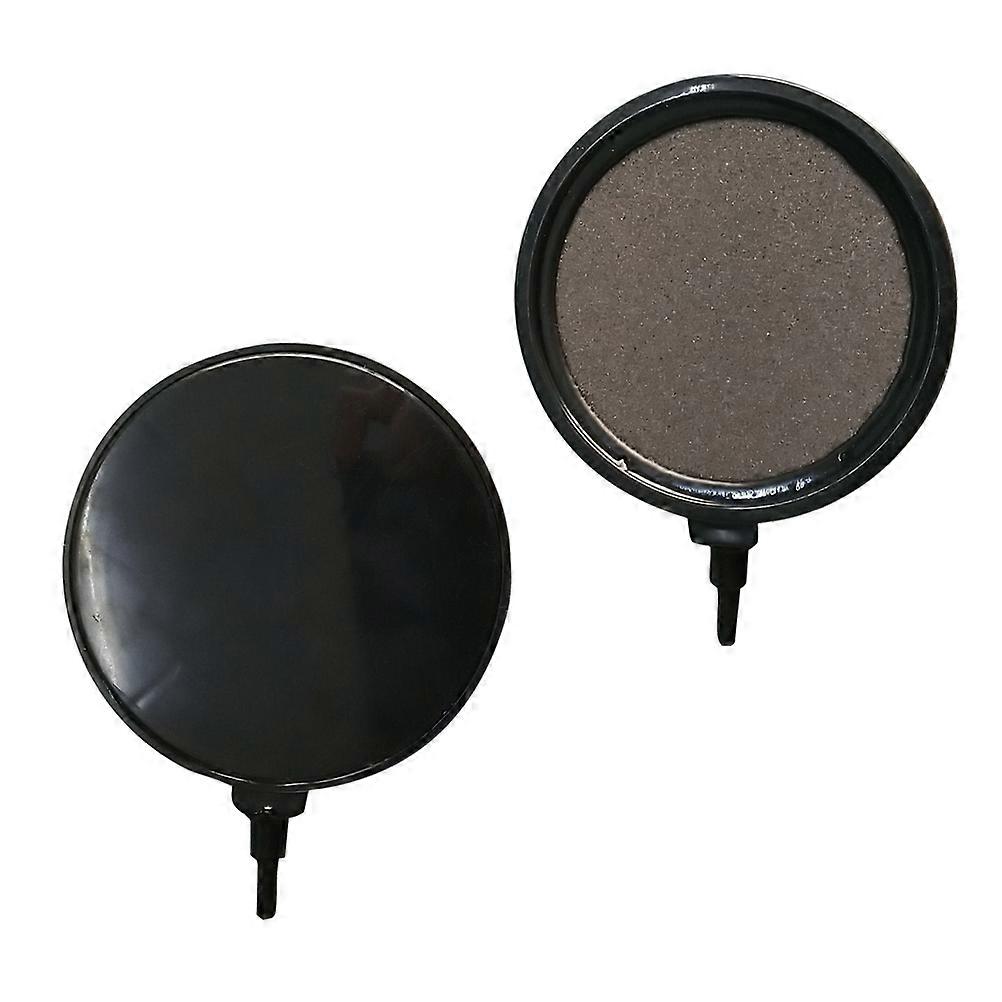 Aquarium Bubble Disk Air Supply Even Bubbles Output Home Garden Synthetic Material 10cm x 10cm x 2cm 1Set