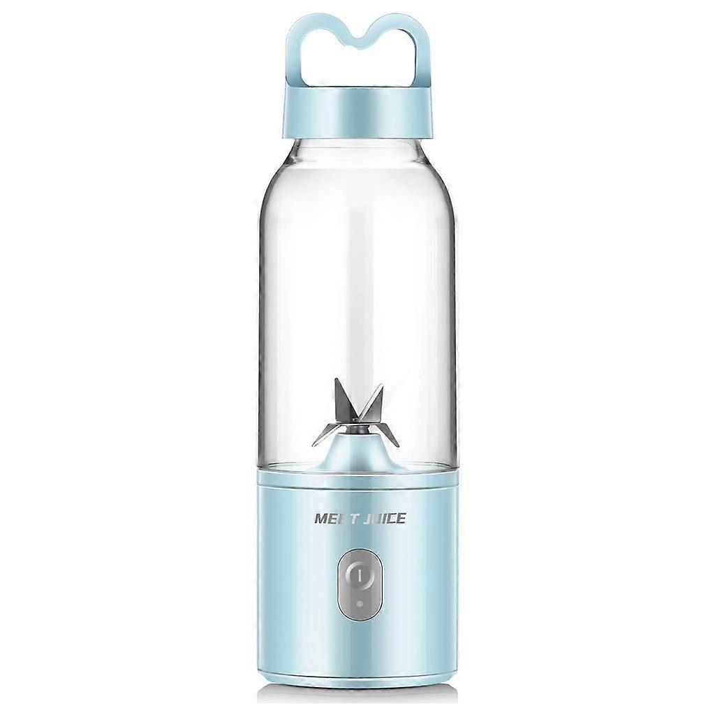 Extractor Juicer Cup OneHanded Drinking for Travel Camping Blue