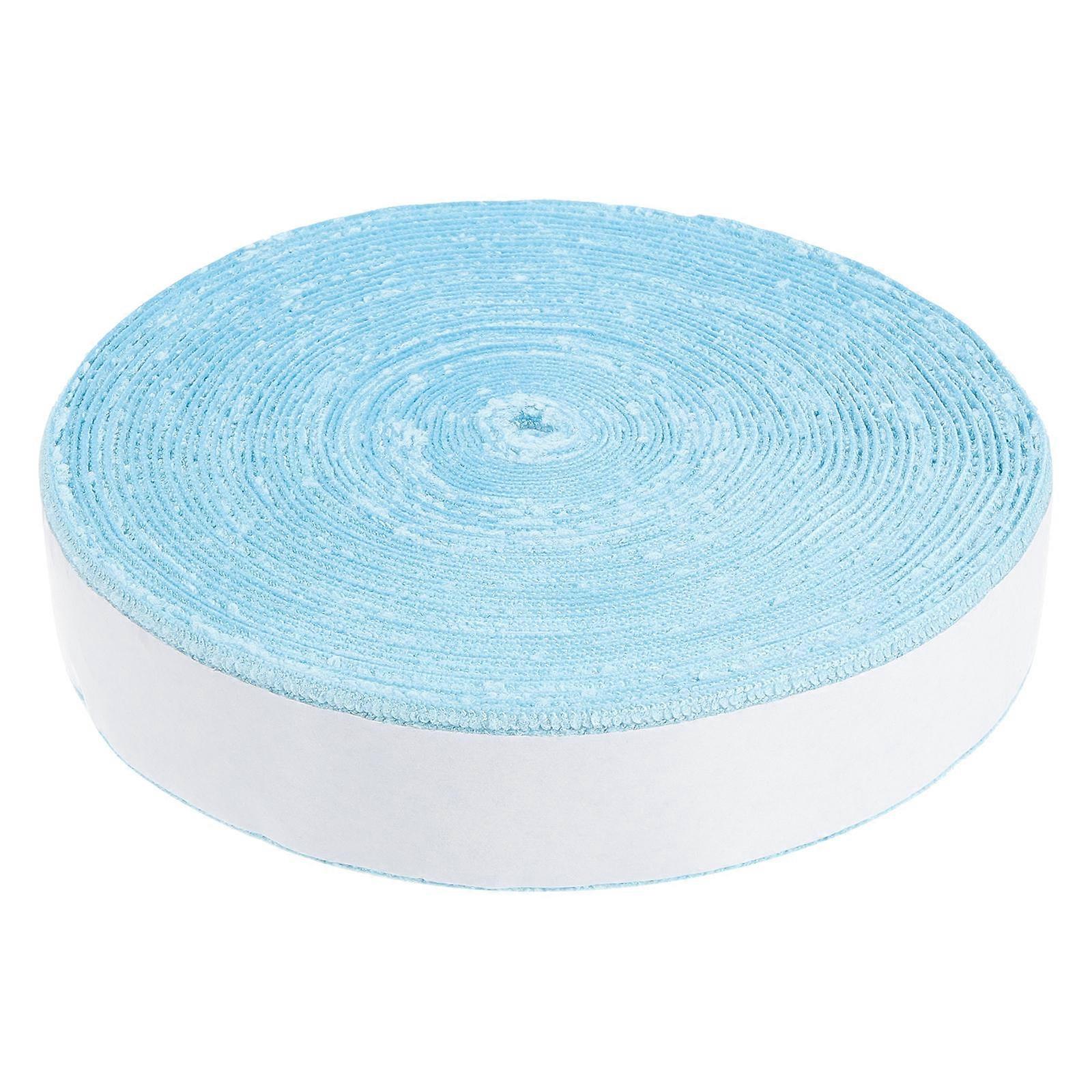 Grip Tape For Tennis Racket Sweatband Anti-Slip Racket Wrap Badminton Racket Sky-Blue 1000x3cm Moisture Removal 1 Roll