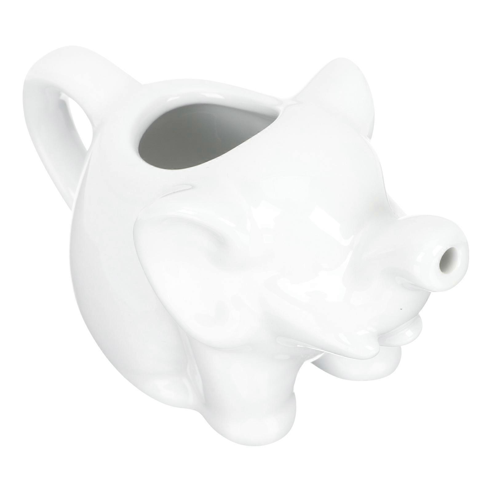 Ceramic Milk Jug with Handle, , Multifunctional Small Pitcher for Milk, Sauce, Coffee, Juice, and Condiments, Easy to Clean and Store