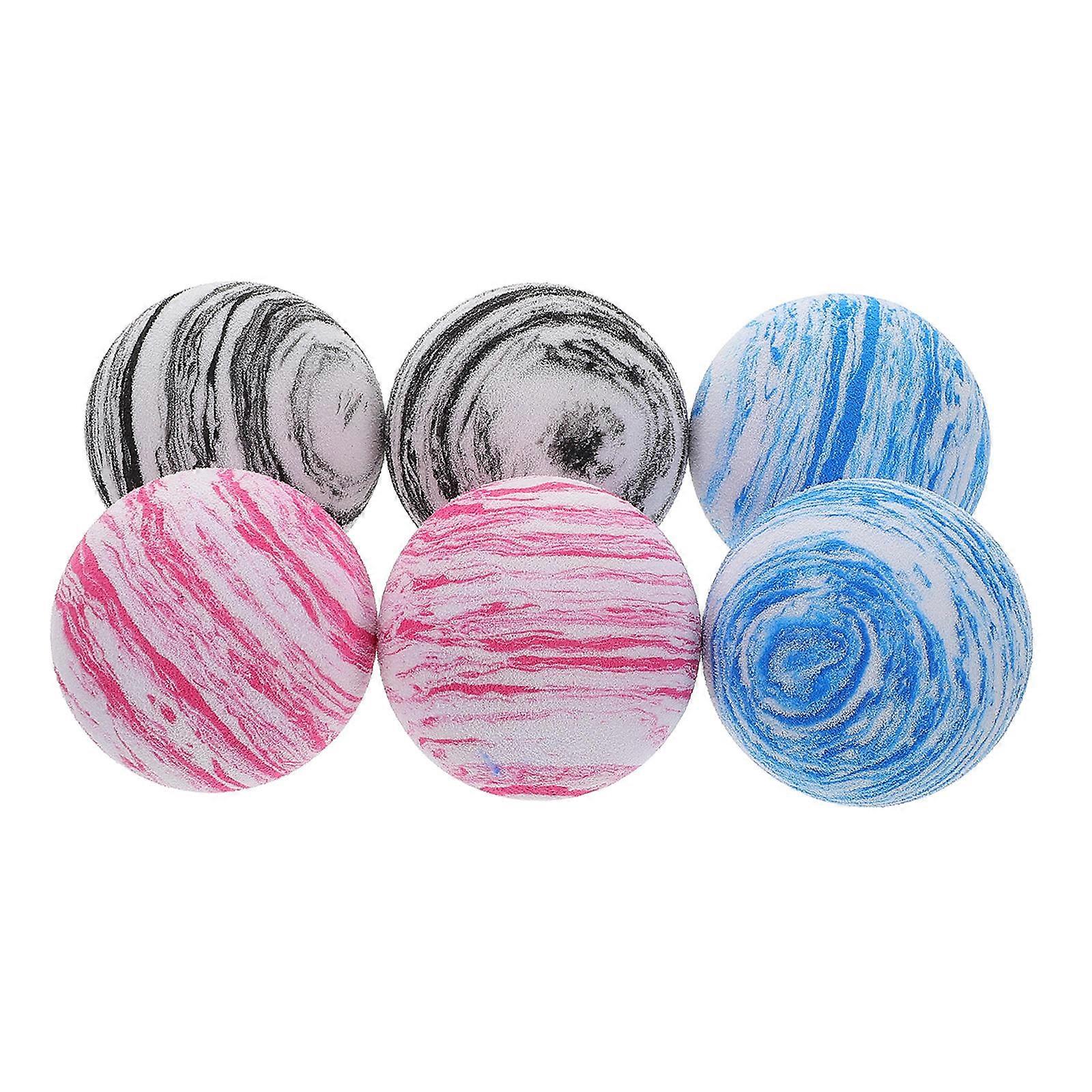 Soft Practice Golf Balls For Kids And Pets Multi Functional Training Balls Home Use Pet Playing 6Pcs EVA Foam Round