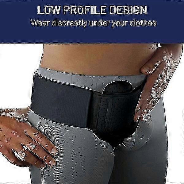 Improved Hernia Belt for Inguinal Sports - Pain Relief, Recovery, Support Strap