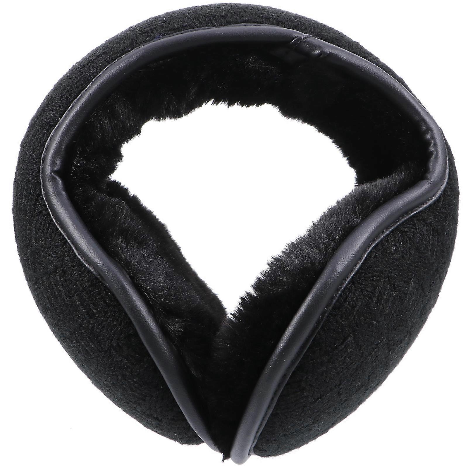Foldable Plush Ear Muffs for Warmth – Unisex Headband Style Earmuffs for Cold Weather Protection