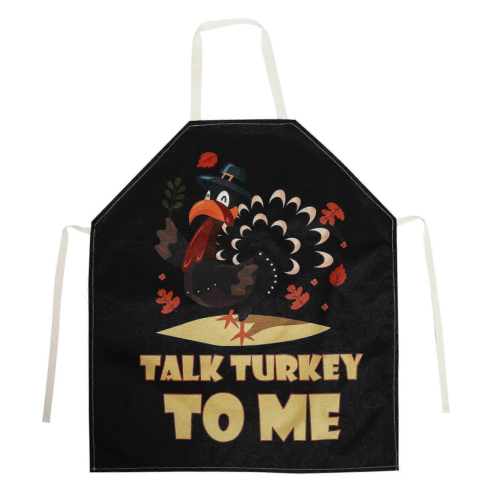 Bib Apron -Proof Thanksgiving 75x65cm 1Set