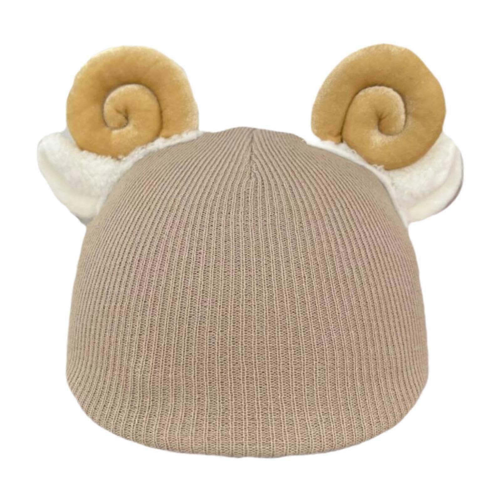 Snow Ski Helmet Cover Warm Knitted Beanie for Winter Sports, Compatible with Ski Helmets, Outdoor Skating Accessory