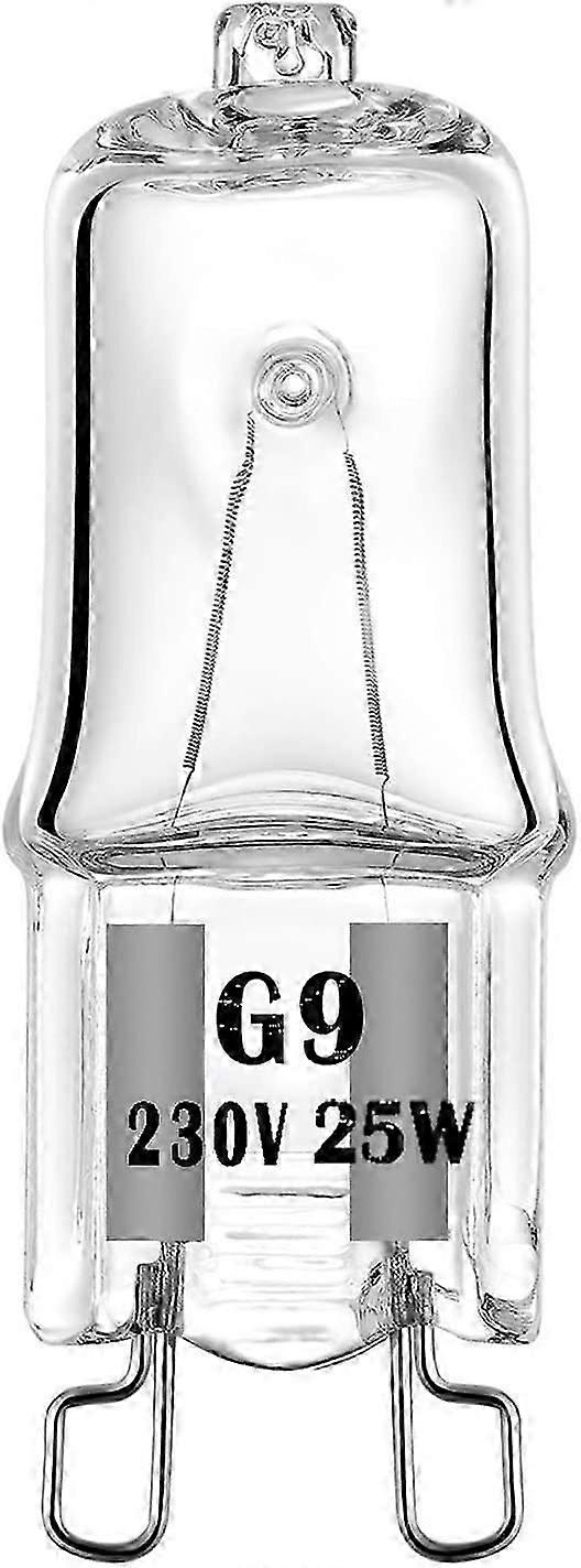 مجموعة من 4 لمبة هالوجين G9 لفرن 25 واط 230 فولت لمبة