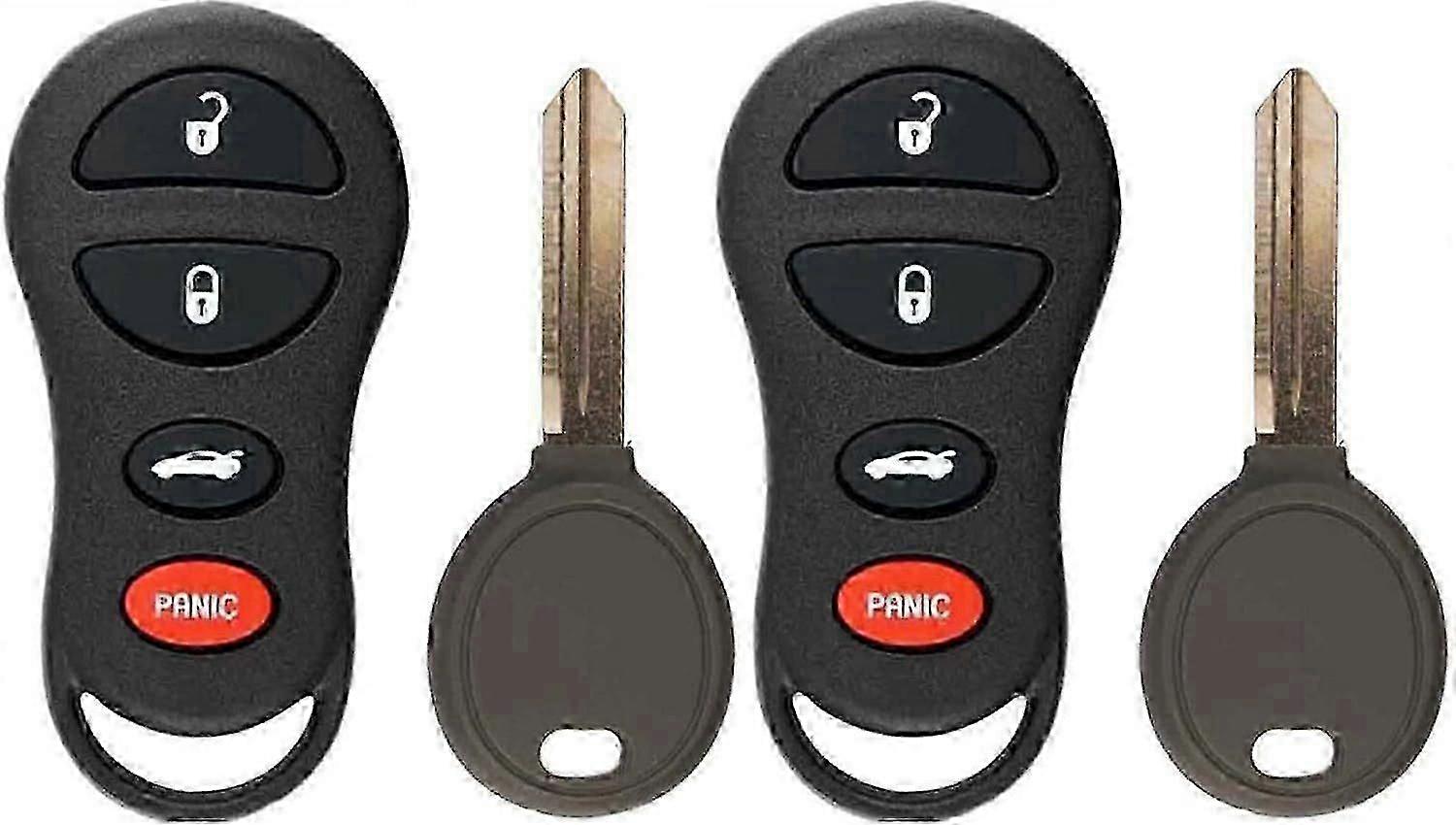 High quality   2X New Replacement Keyless Entry Remote Key Fob Y160-PT