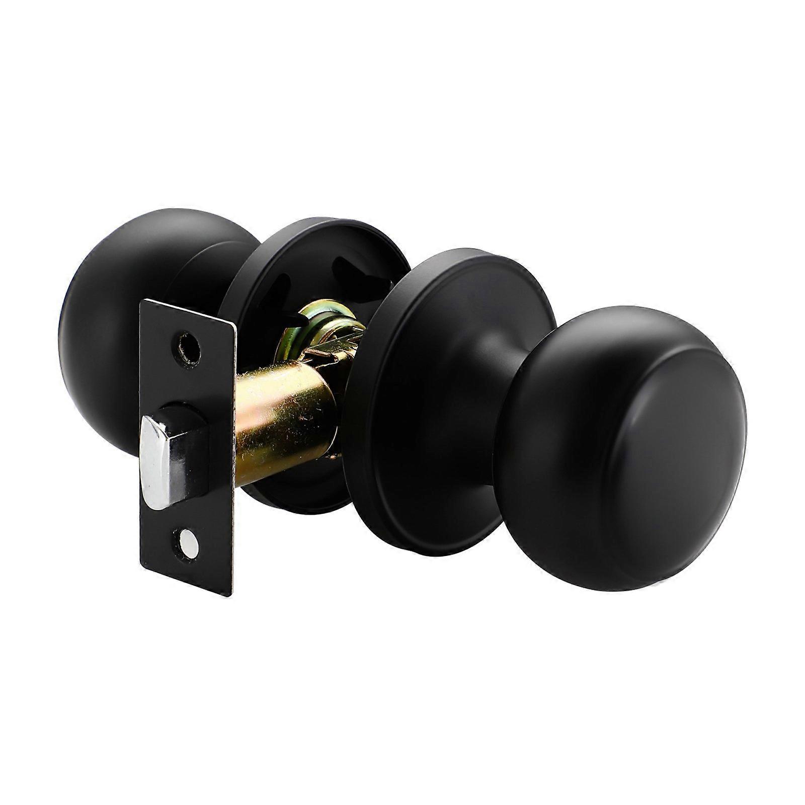 Practical Rustproof Sphericals Bathroom Door Lock with Smooth Rotation Mechanism and Simple 30 Second Installation