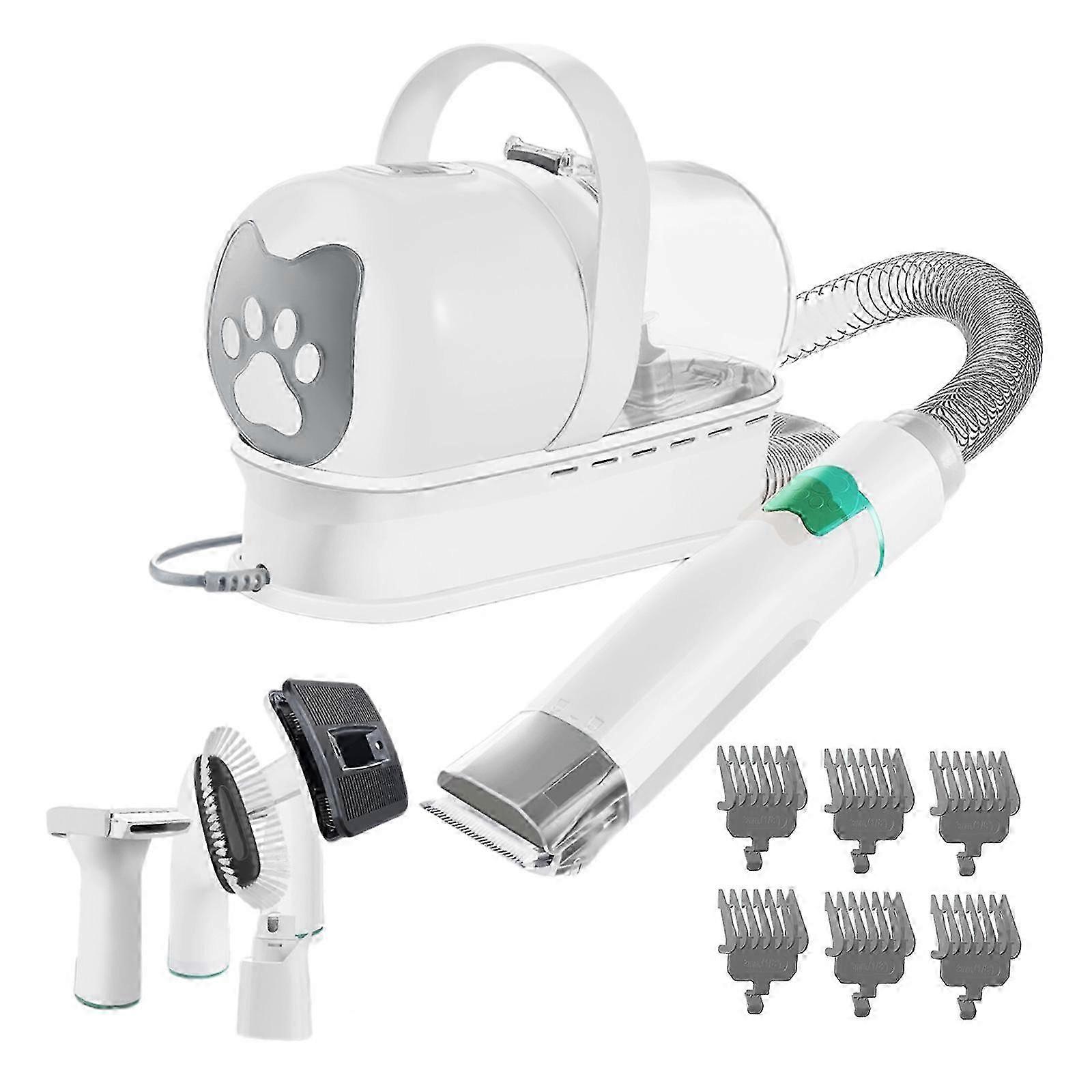 Pet Hair Vacuum Cleaner & Grooming Kit for Dogs and Cats, Ideal for Puppy Grooming Needs