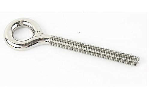 Expansion Screw Bolt, M6 M8 M10 M12 M14 304 Stainless Steel Eye Bolt Ring Hook Screws with Nut (Closed Hook, M12)