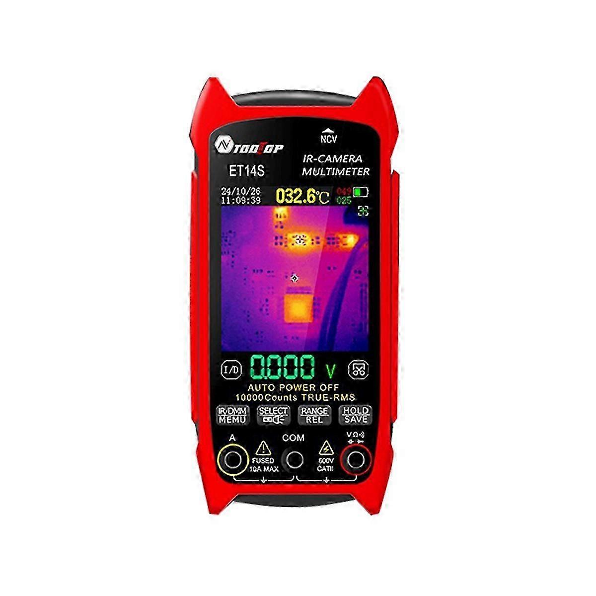 Tooltop Et14s 2.8inch Thermal Imager Ac/dc Current Voltage Multimeter