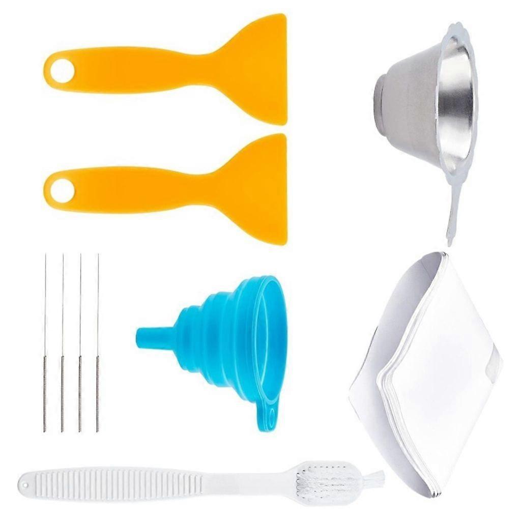 Multifunctional Resin 3D Printer Cleaning Set Includes Filter Scraping Tools