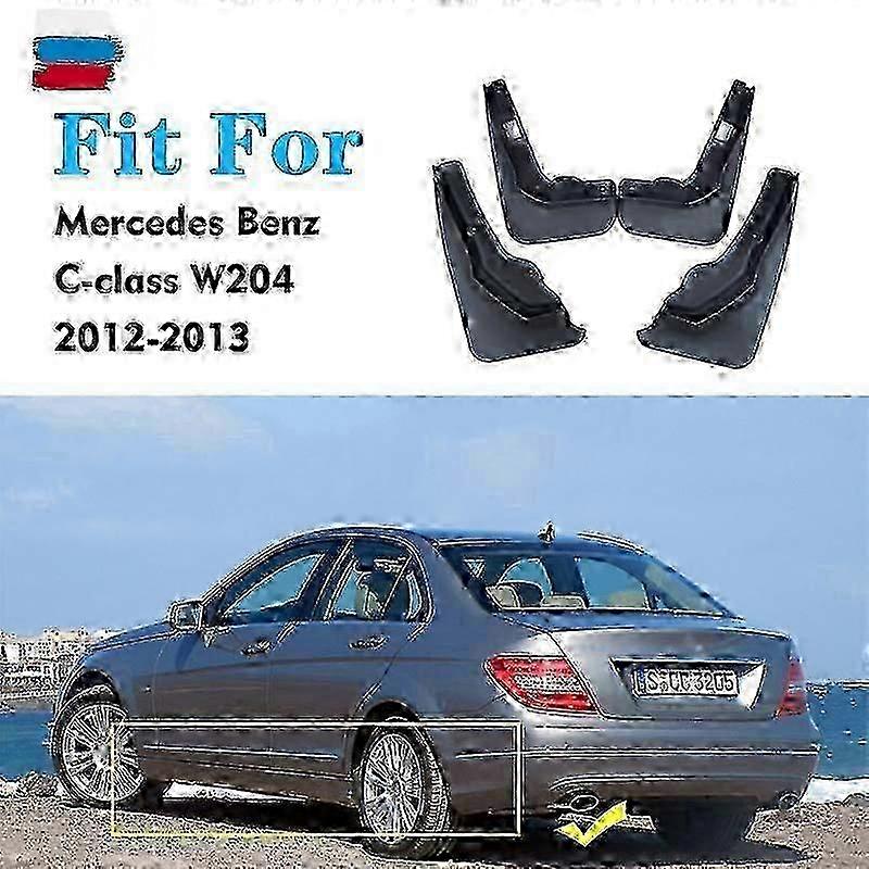 Mudflaps for Mercedes-Benz C Class W204 2012-2013 Sport Splash Guards Car Accessories