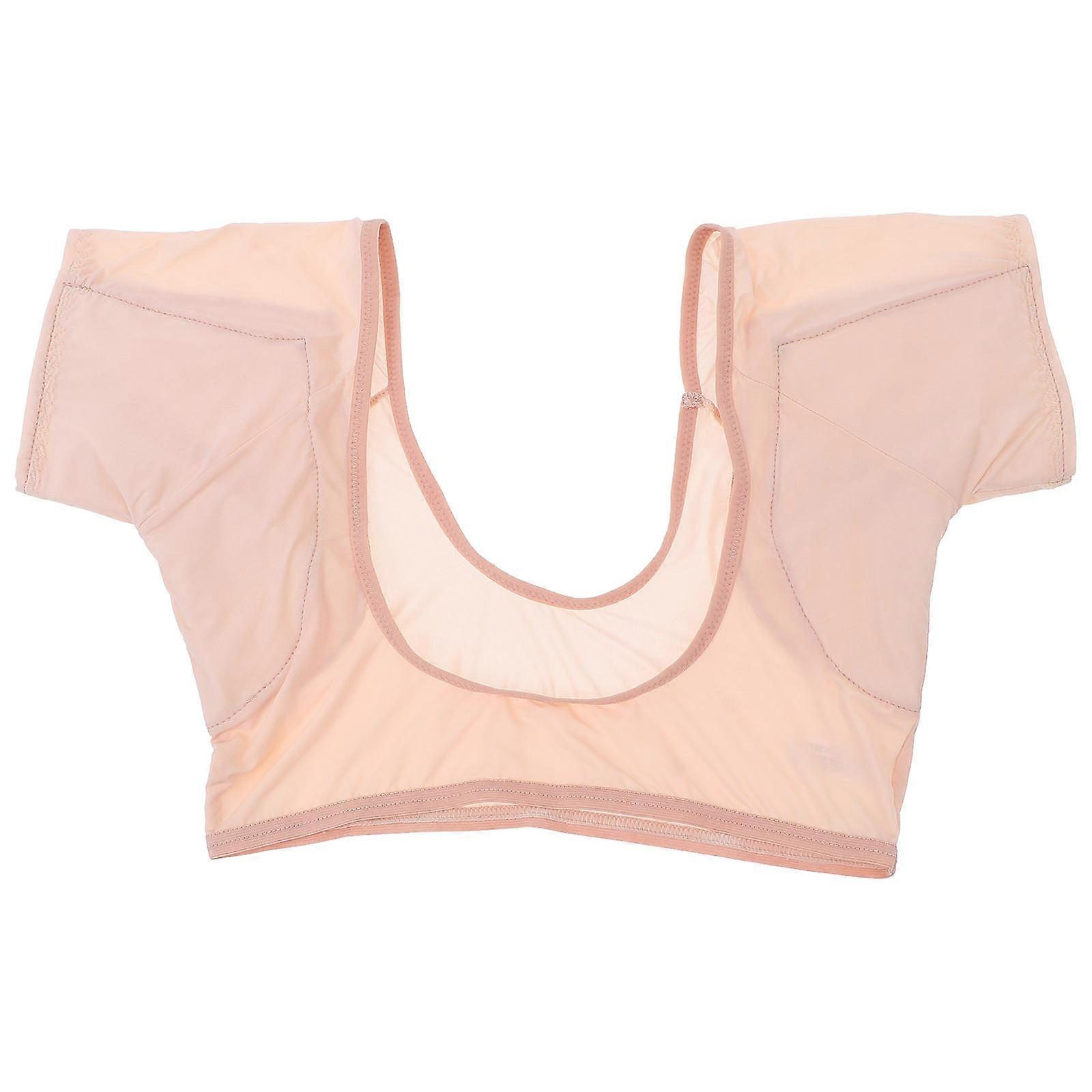 1Pc Women's Bra Sweat Absorbing Underwear Comfortable Washable Light Beige