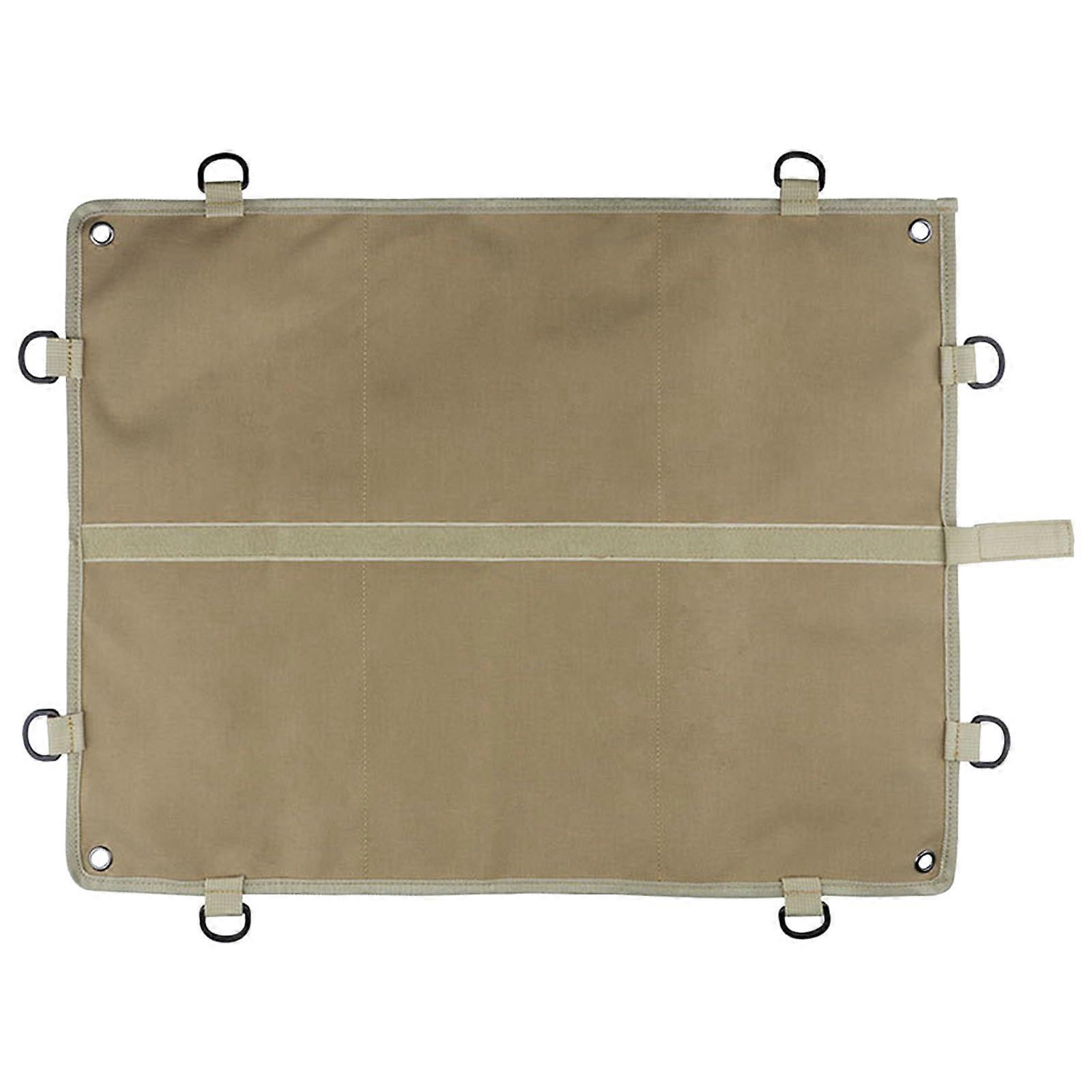 Moral Patches Display Board Wall Mount Patches Panel Bracket Holder Khaki Color