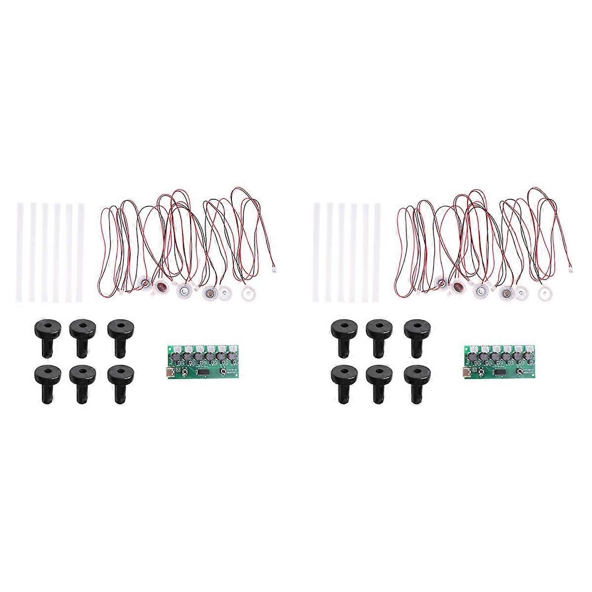 Humidifier Module DIY Kit Mist Driver Circuit Board 6 Nozzle