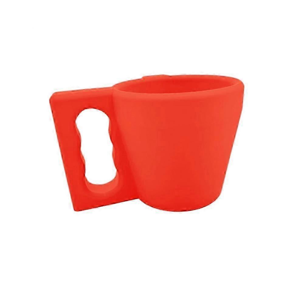 Orange, Ice Cream Pint Cup Holder, Reusable 3D Printed Ice Cream Pint Cup with Handle