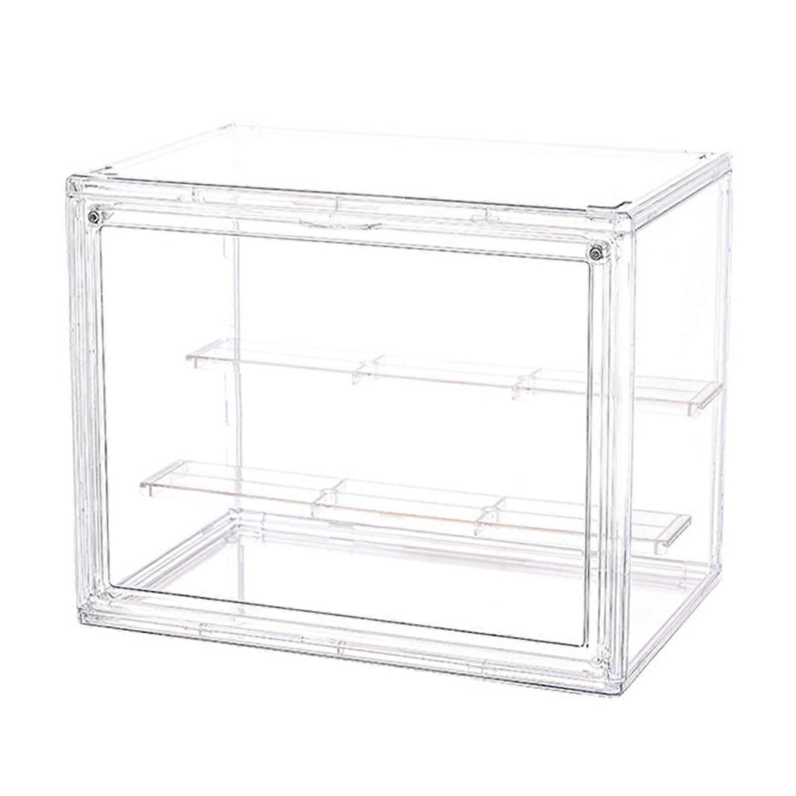 Action Figure Storage Box, Large Display Case for Collectible Toys, Easy Assembly, Made of PET Material