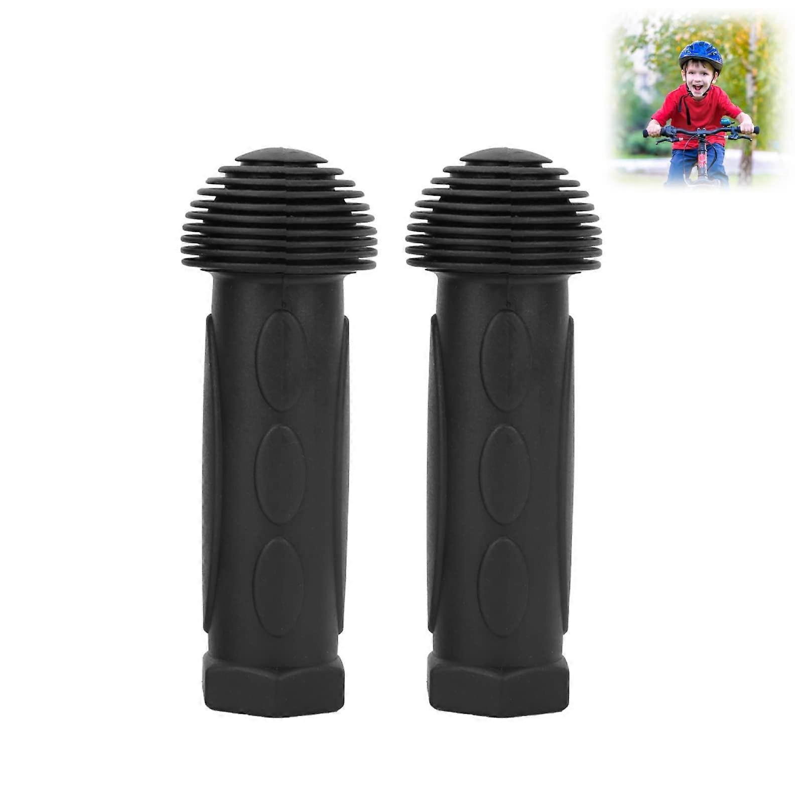 2 Pieces NonSlip Plastic Kids Scooter Handlebar Jaw Handle Cover Rubber Grips Cover Bicycle Handlebar Grips