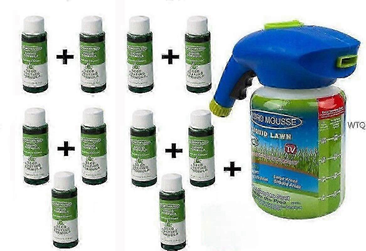 ​Hydro Mousse Professional Liquid Grass Seed Sprayer System with Advanced Growth Formula for Lawn and Turf Care Application​